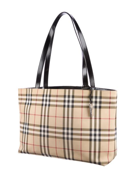 burberry nova check coated canvus tote|burberry pink nova check bag.